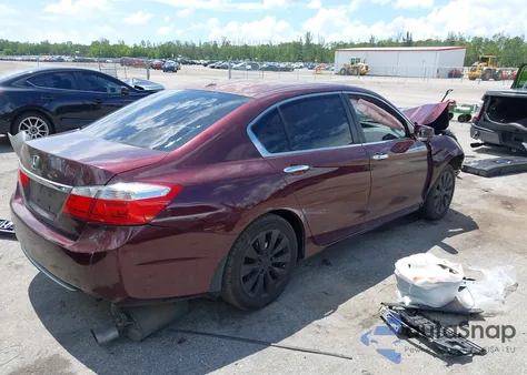 2013 Honda Accord Ex-L from USA, damaged, VIN 1HGCR2F87DA051993